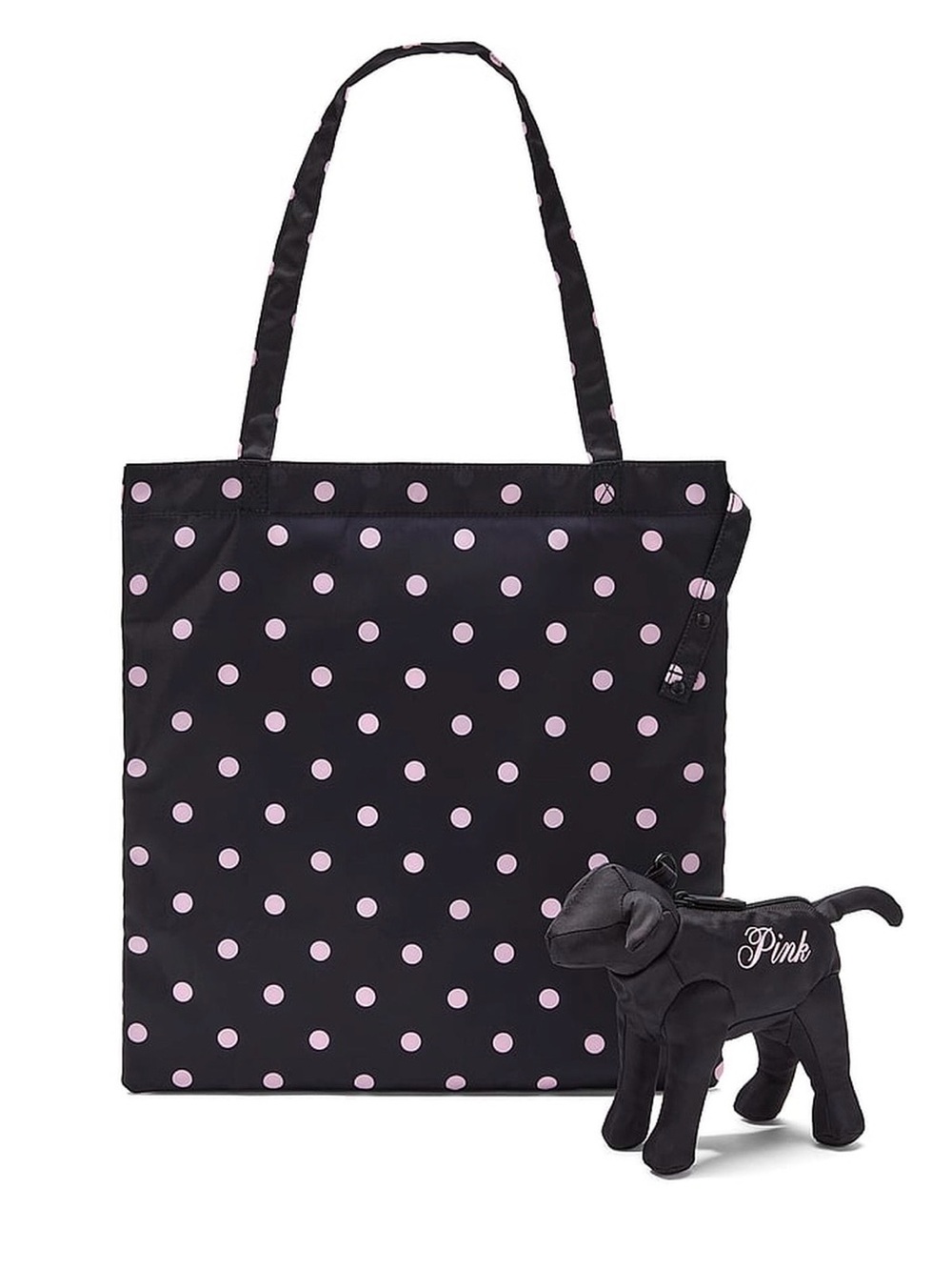 Pink Packable Tote Bag